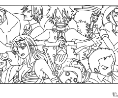 Coloriage One Piece